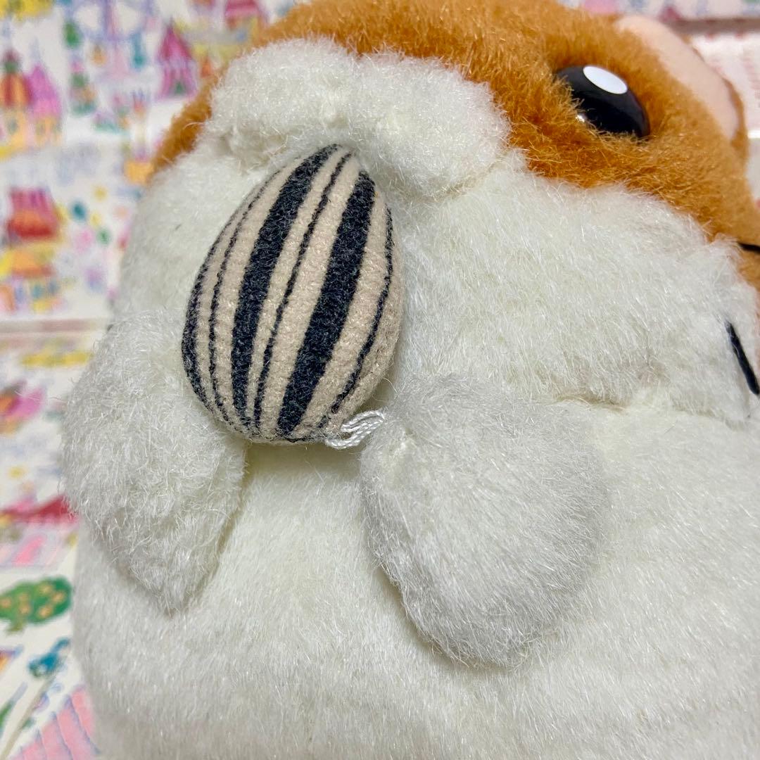 平成レトロ ハムスター倶楽部 しげっち ぬいぐるみ 鳴き笛入り