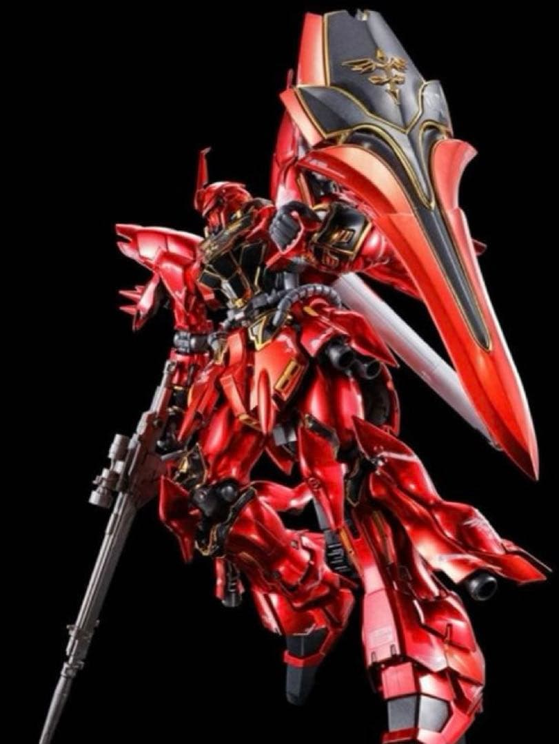 ガンダムプラモデルMSN-04 SAZABI シナンジュスペシャルコーティング