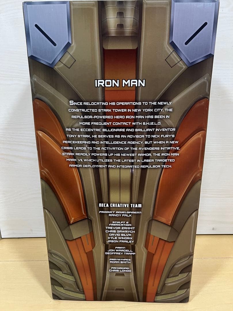 【未開封】NECA ネカ 1/4 アイアンマン マーク21 ミダスアーマー