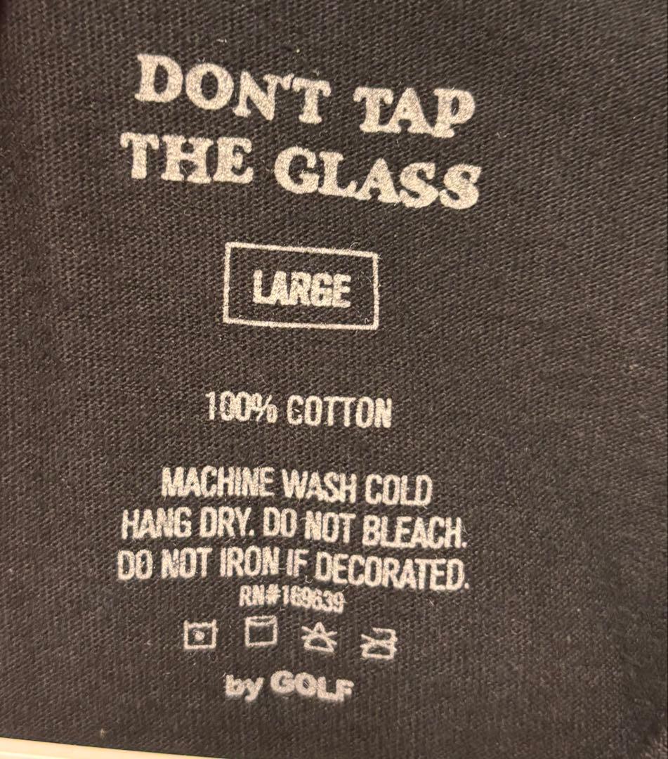 DON'T TAP THE GLASS Tour Tシャツ Lサイズ