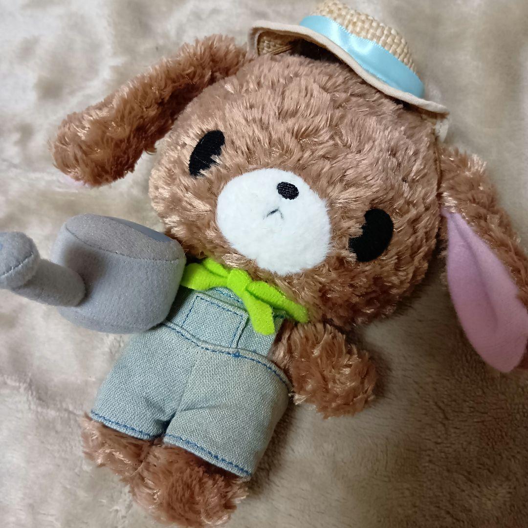 レア★シュガーバニーズ　くろうさ　ぬいぐるみ ガーデン