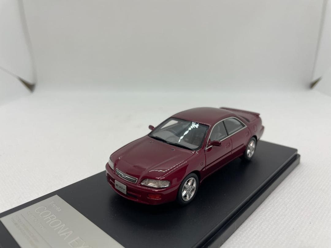 402-607 Hi-Story 1/43 トヨタ コロナ EXiV 2.0 ハイストーリー 1/43 トヨタ コロナエクシヴ 2.0 TR-G 1994 レッド