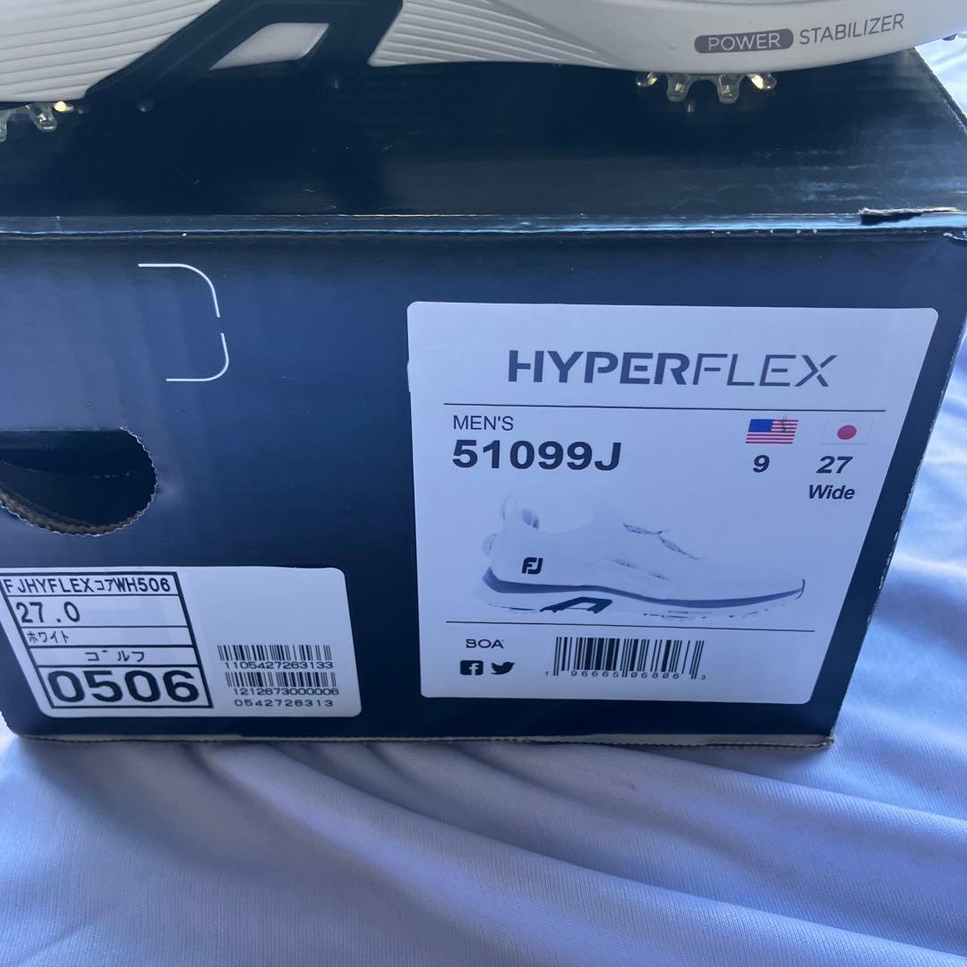 フットジョイHYPER-FLEX 51099J ゴルフシューズ 27.0cm