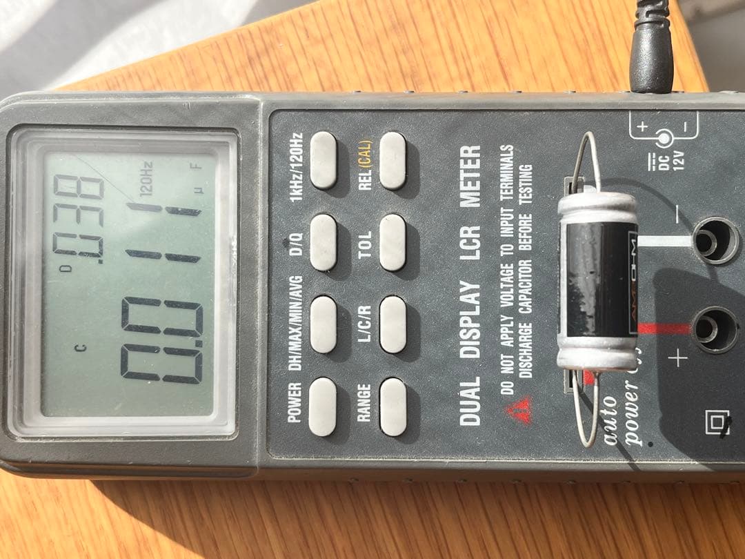 英国製Ampohm オーディオ　オイルコンデンサー　0.01uf 630v 4個