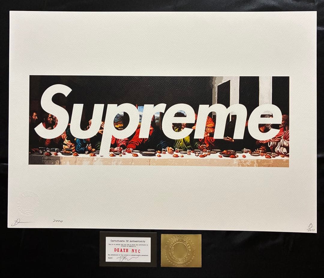 ✴︎世界限定100枚✴︎ DEATH NYC 現代アート ポスター SPR01 ◇世界限定100枚◇ DEATH NYC 現代アート ポスター JO08 - メルカリ