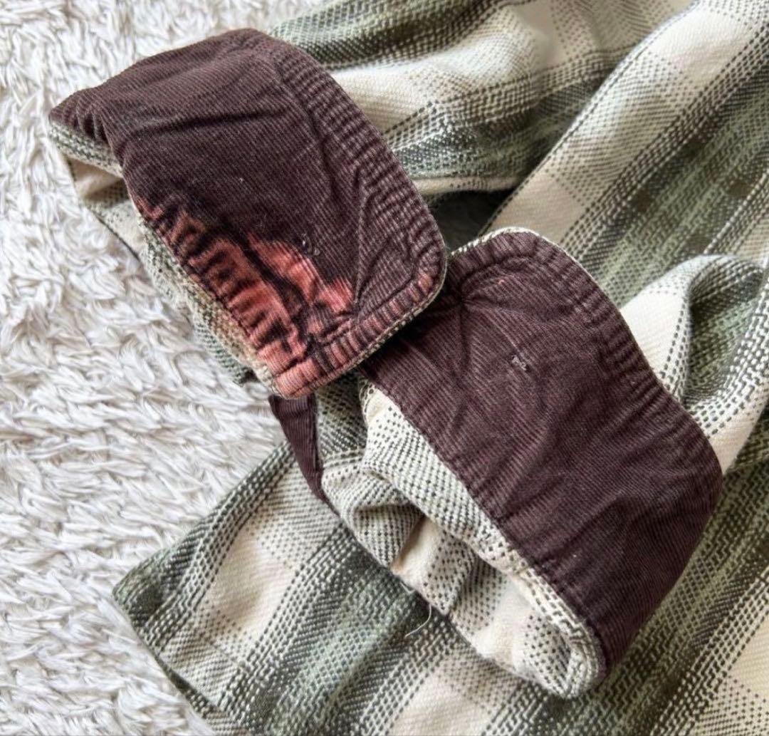 セントジョンズベイ 90s シャドー ヘビネル チェック シャツ オンブレ