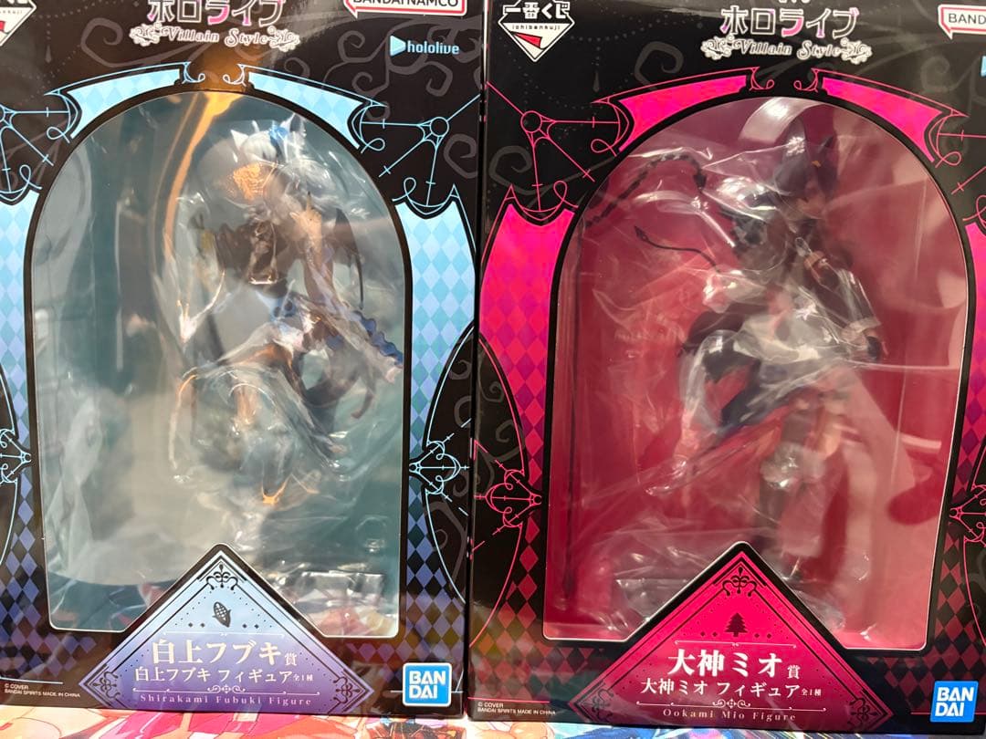 一番くじ ホロライブ ～Villain Style～ 白上フブキ 大神ミオセット 一番くじ ホロライブ ～Villain Style～」が発売決定！白上フブキ