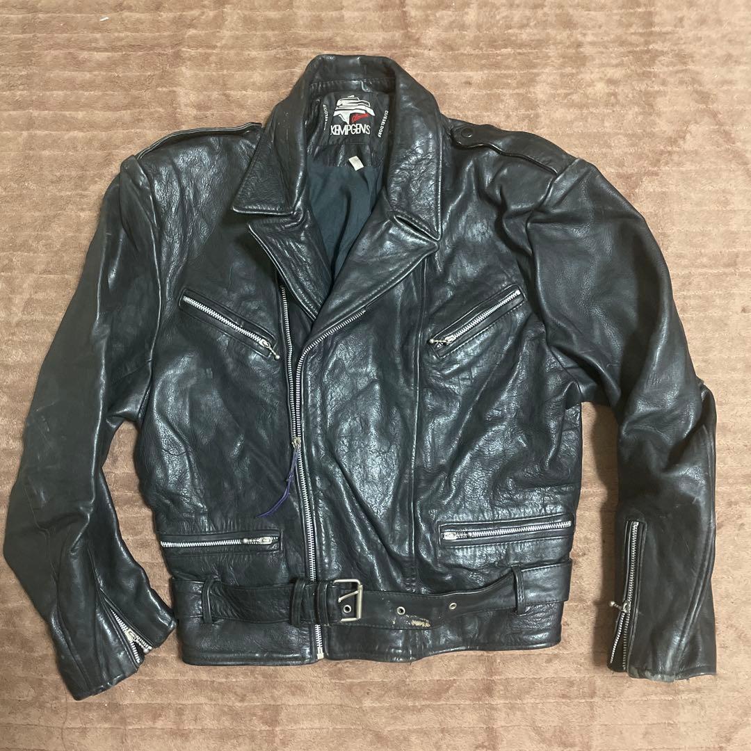 60s~70s ダブルライダース ホースハイド ドイツ製 無骨 - メルカリ