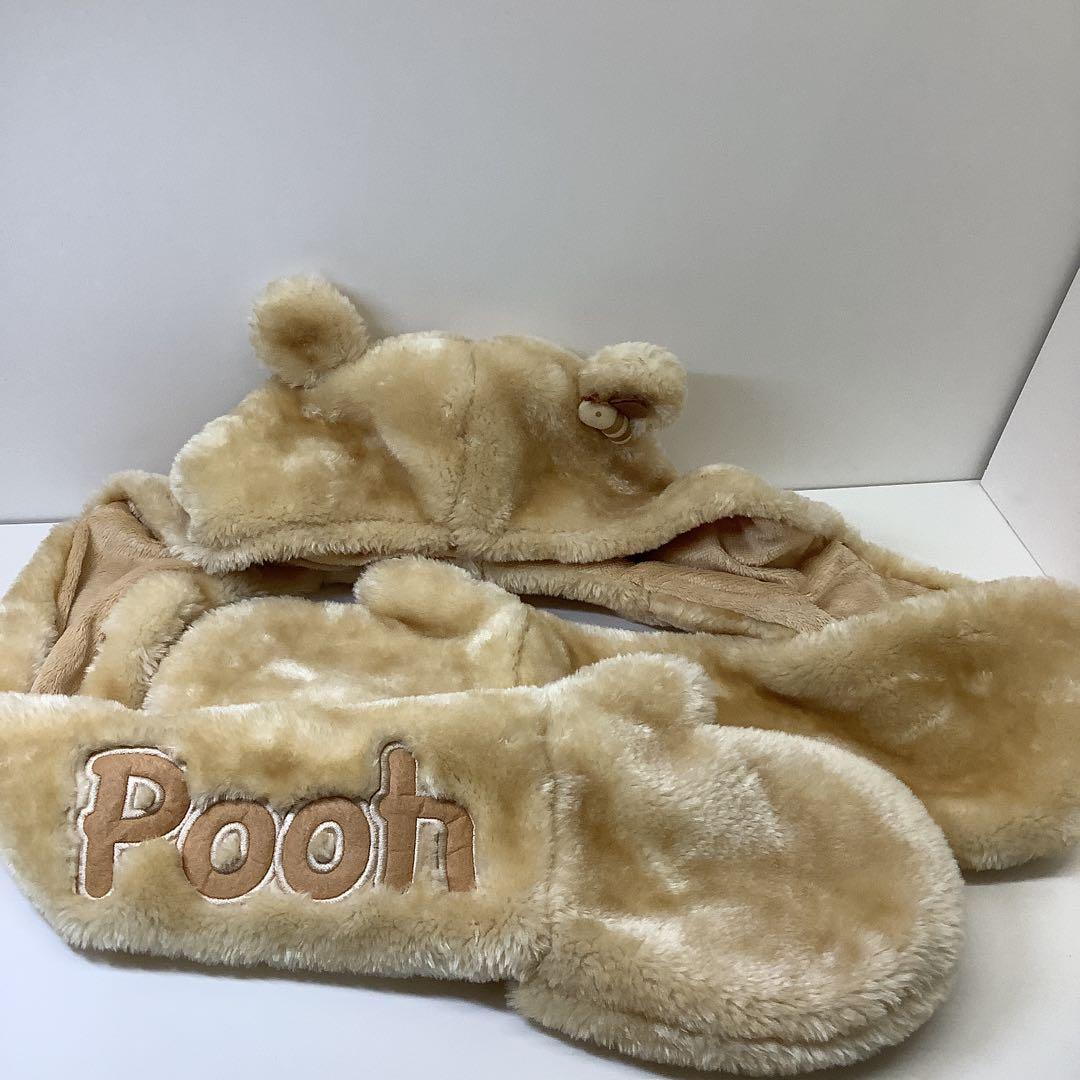 ディズニー プーさん マフラーファンキャップ32-0122-2 - メルカリ