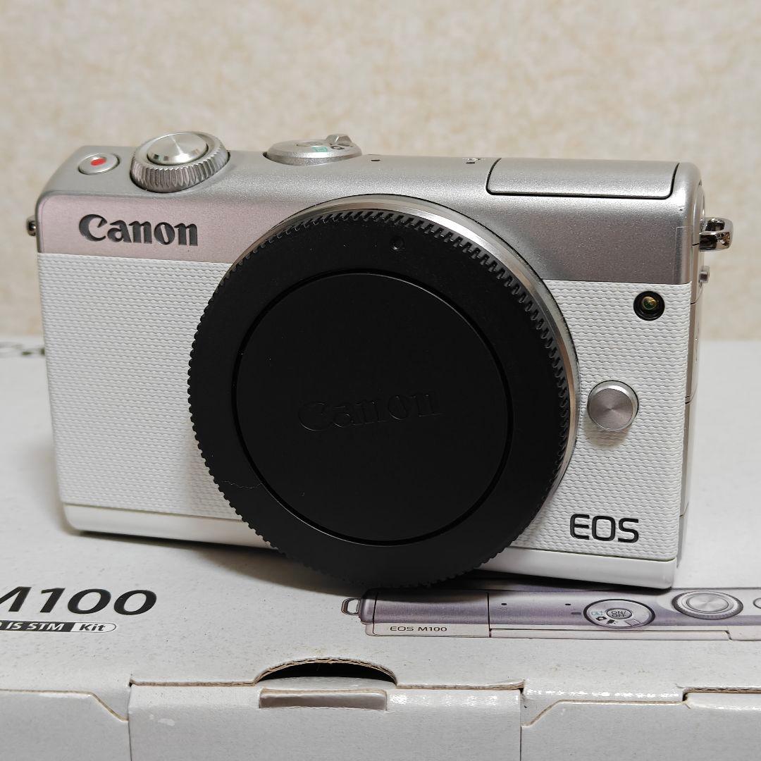 《264》Canon ミラーレス一眼 EOS M100 ダブルズームキット 美品