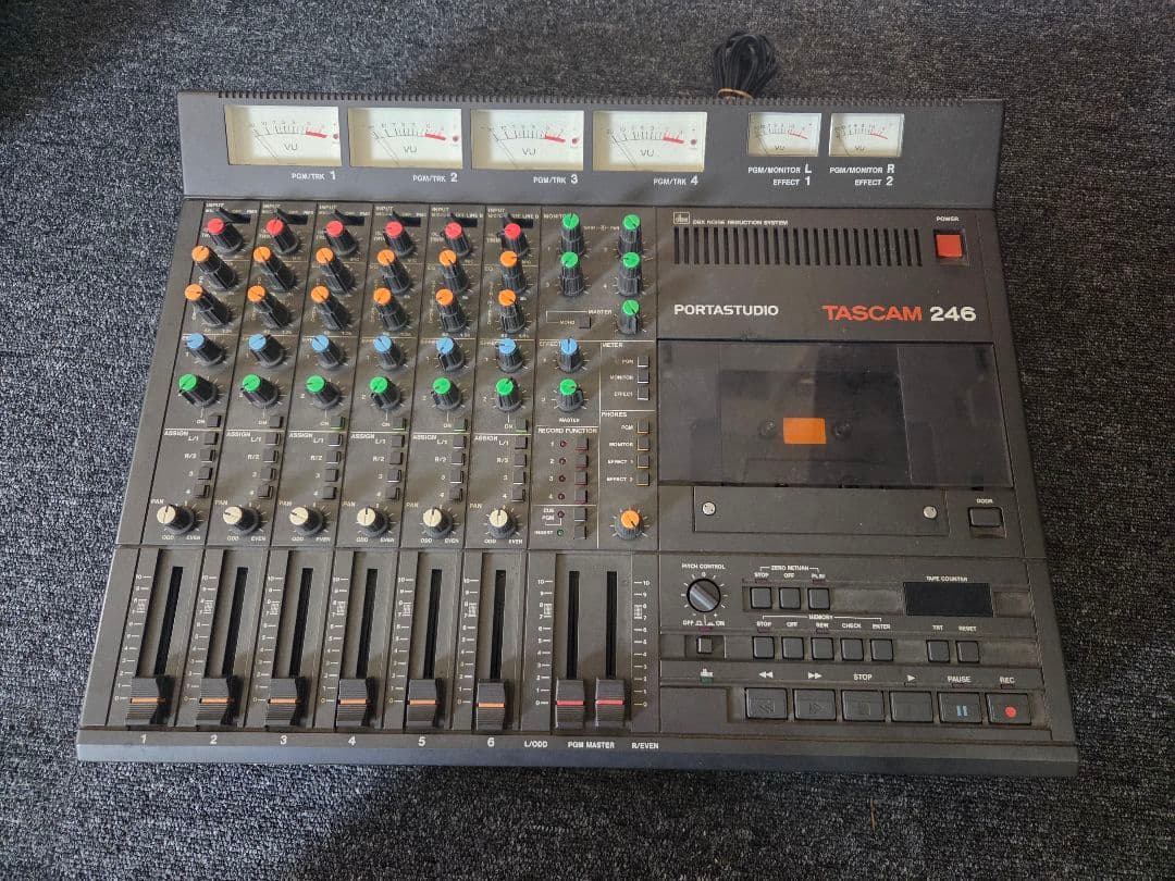 ジャンク☆TASCAM 246 PORTASTUDIO マルチトラックレコーダー - メルカリ