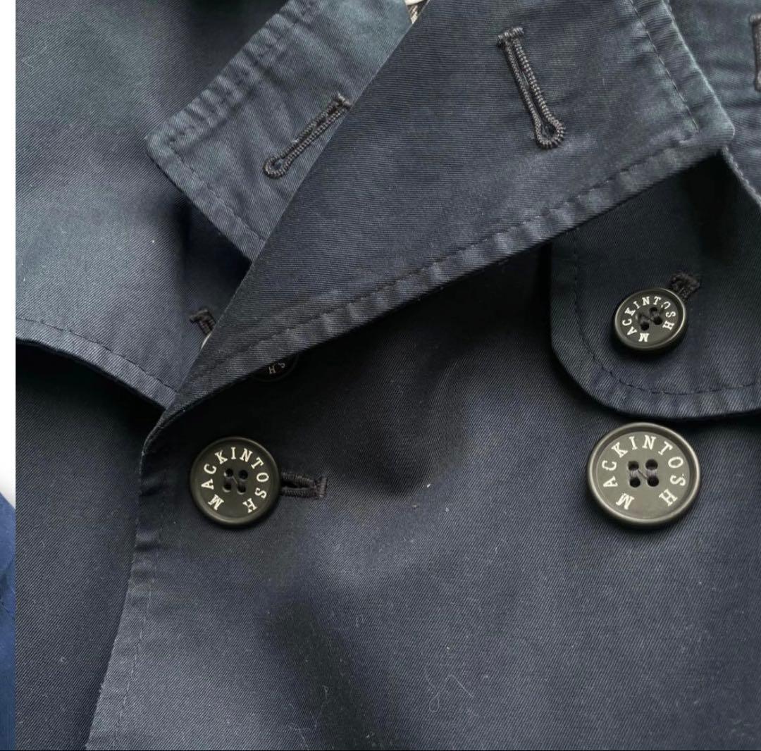 定価15万円以上 マッキントッシュ トレンチコート 裏チェック size 40