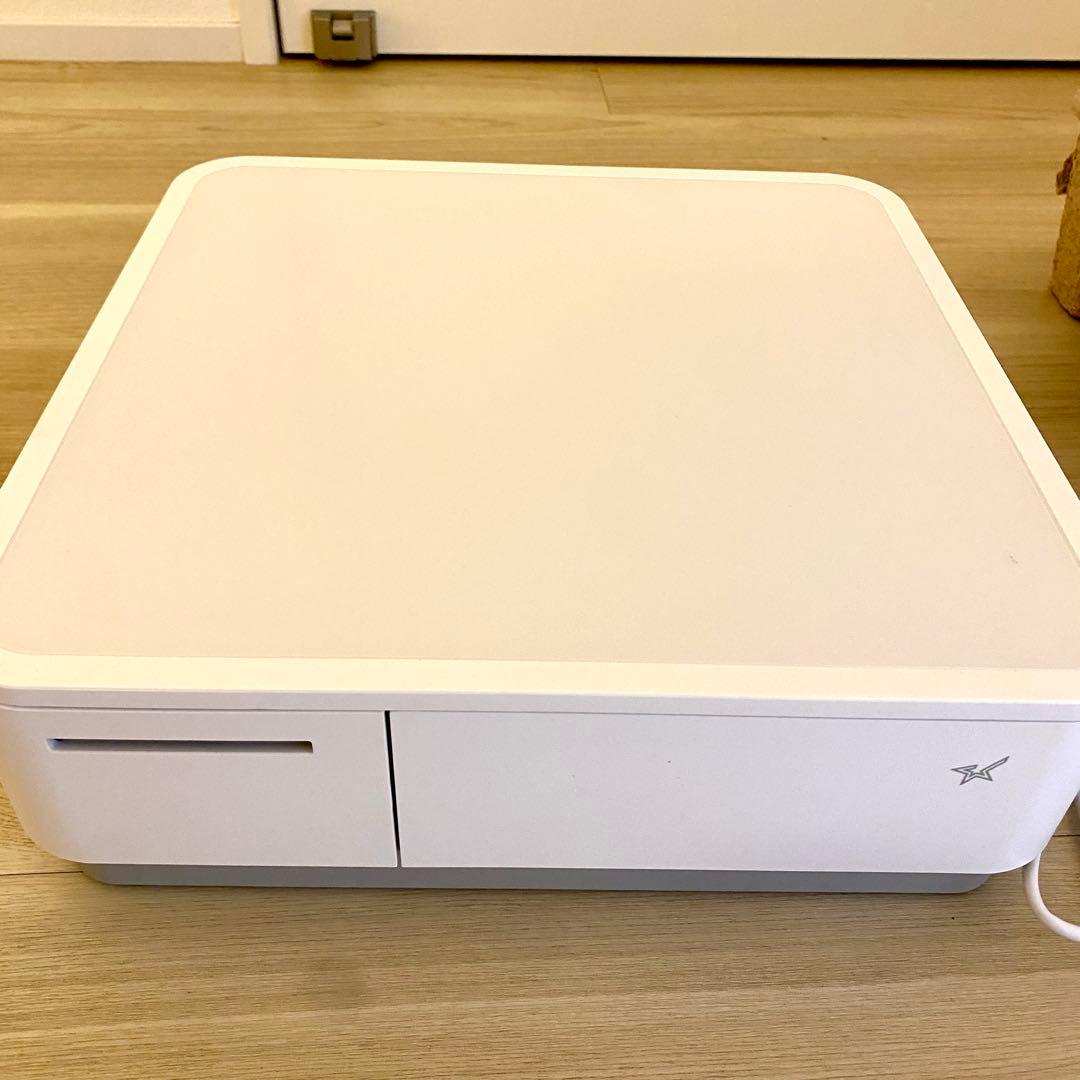 美品】【完動】スター精密プリンター付キャッシュドロアMPOP10-WHT-JP