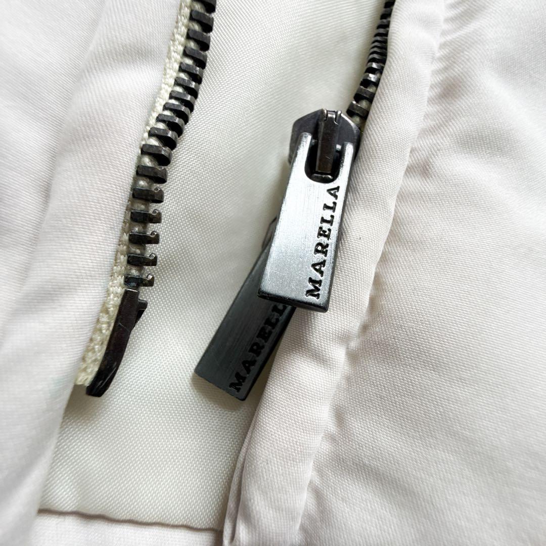 美品 MaxMara MARELLA 中綿 ダウンジャケット アイボリー L - メルカリ