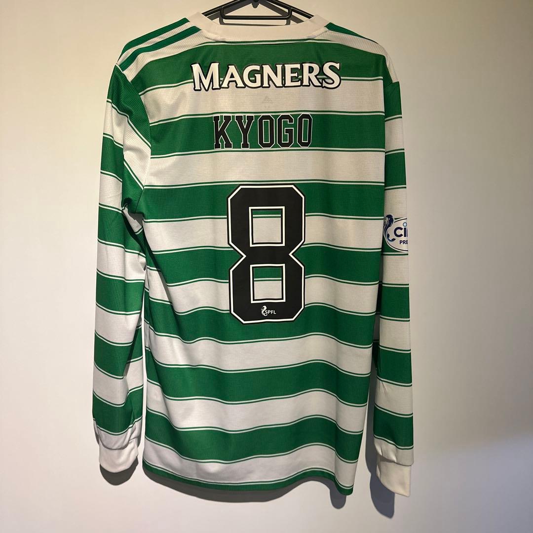 セルティック21-22ホームユニフォーム長袖 古橋亨梧 プレミアシップ