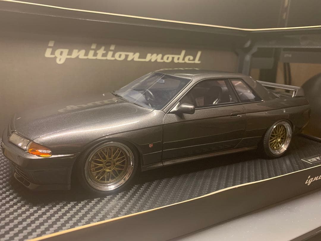 ミニカー Skyline GT-R R32 1/18 ignition model Ignition Model 1:18 NISSAN SKYLINE GT-R (R32) White MIDNIGHT