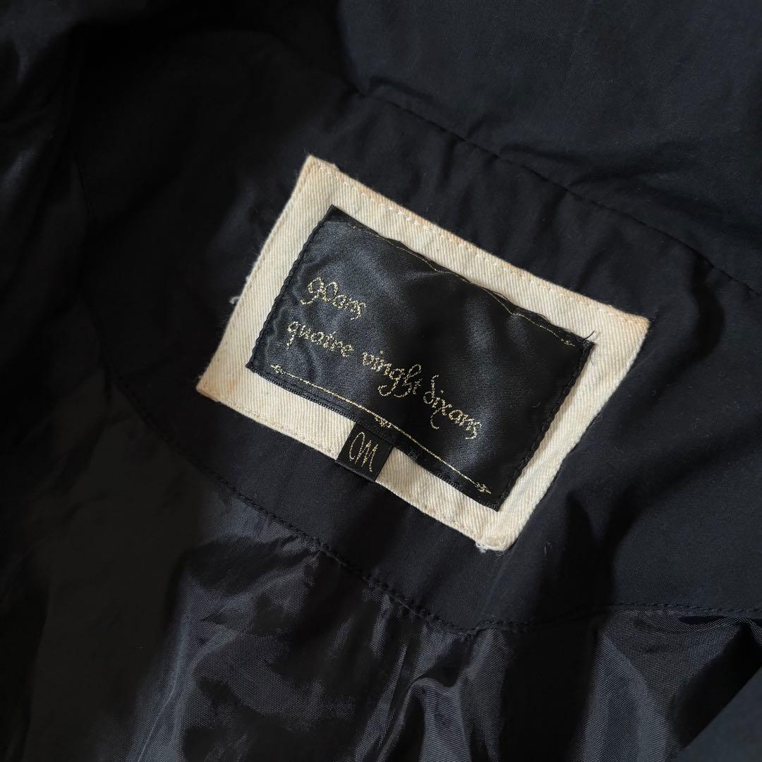 00s ミリタリージャケット y2k ボリュームネック 平成ギャル ダーク