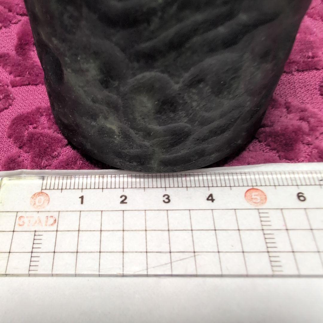 薬王石（天然石）濃い緑の湯呑み - メルカリ