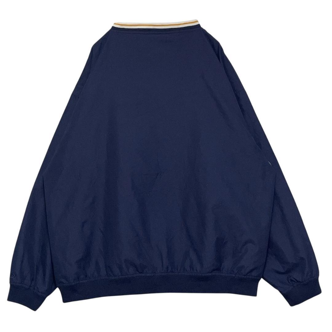 ミシガン大学 ナイロンジャケット カレッジロゴ 刺繍ロゴ プルオーバー