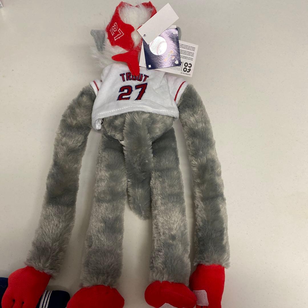 シリアルナンバー付】球場限定品 エンゼルストラウト27ラリーモンキー