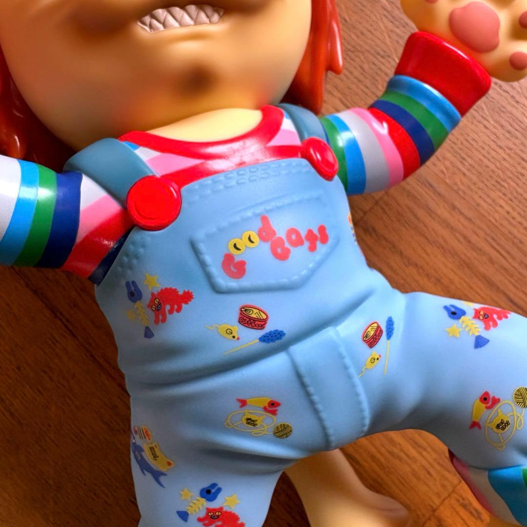 ニャッキー　石黒亜矢子　チャッキー　ソフビ　sofubi チャイルドプレイ