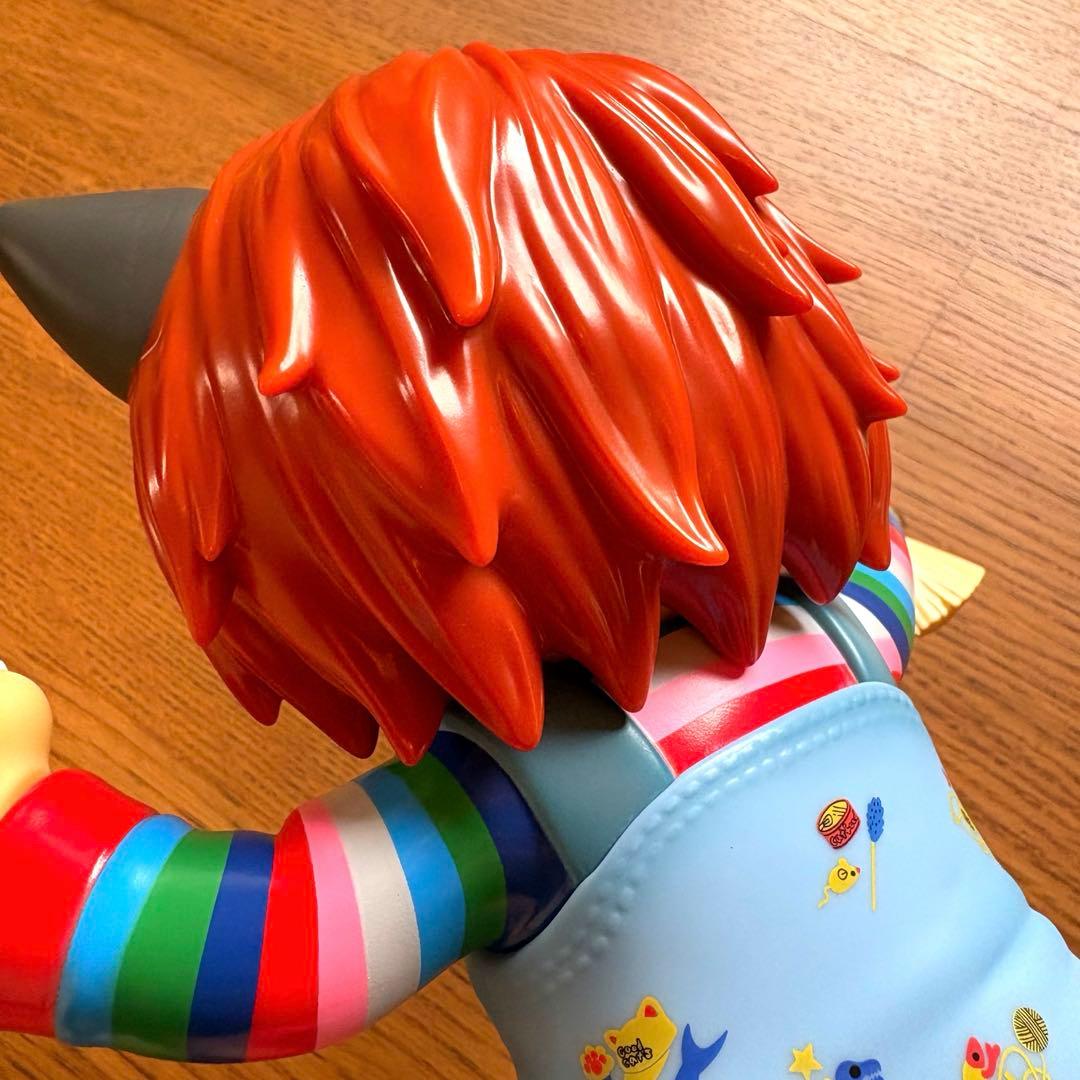 ニャッキー　石黒亜矢子　チャッキー　ソフビ　sofubi チャイルドプレイ