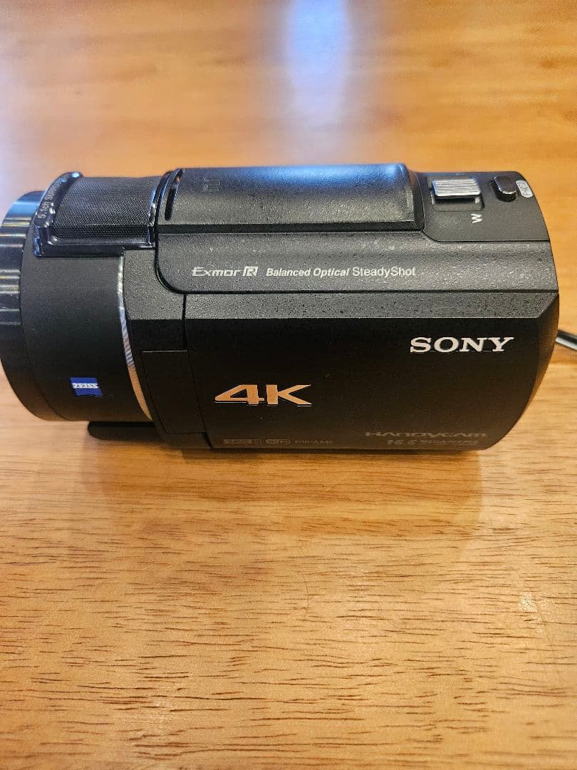 Sony FDR-AX40 4Kビデオカメラ 光学20倍 手ブレ補正 動作確認済 - メルカリ