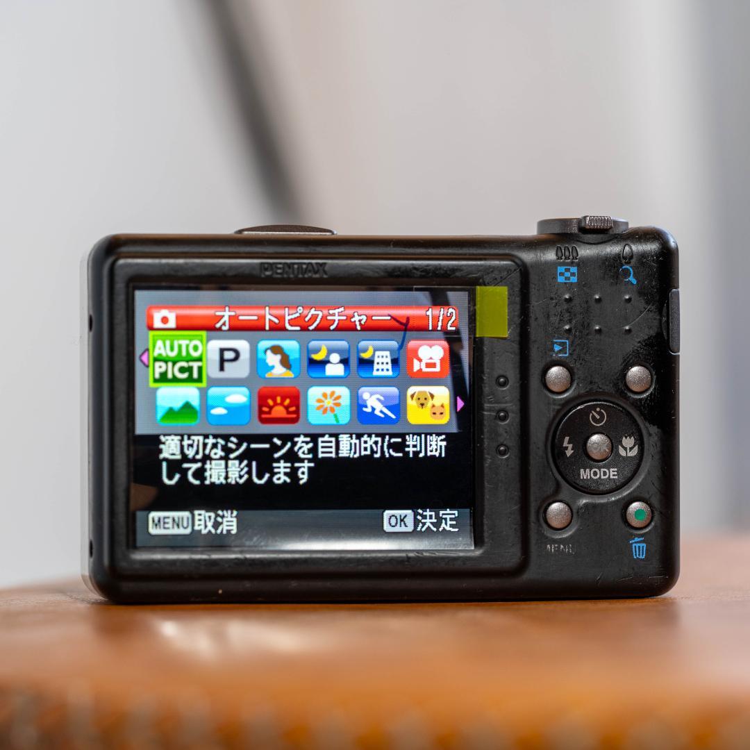 可愛いすぎるコンデジ】PENTAX optio RZ10 ホワイト - メルカリ