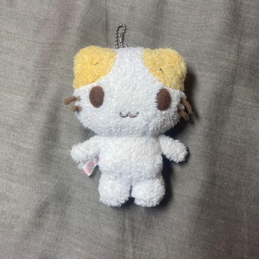 マシュマロみたいなふわふわにゃんこ キーホルダー サンリオ レア