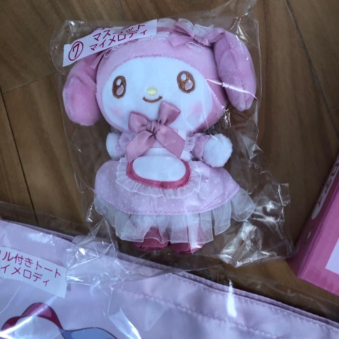 マイメロディ・クロミ 保存容器とプレートセット　8点まとめ売り