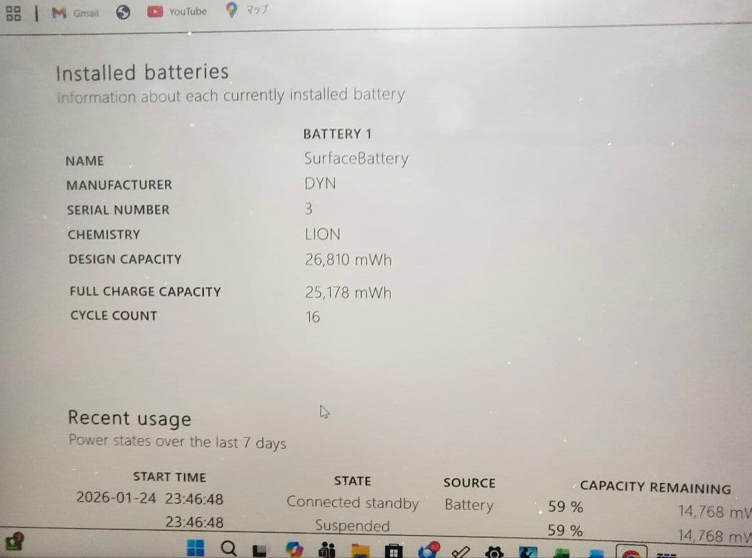 充電回数16回　最高級 Surface Go3 i3/8/128 LTE
