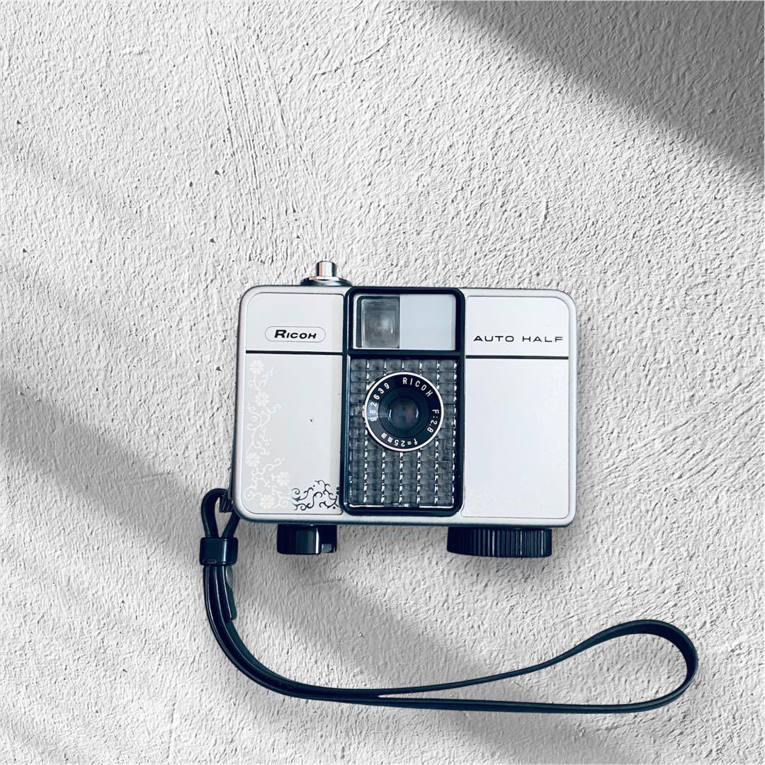 レアな花柄☆【RICOH】AUTO HALF E フィルムカメラ - メルカリ