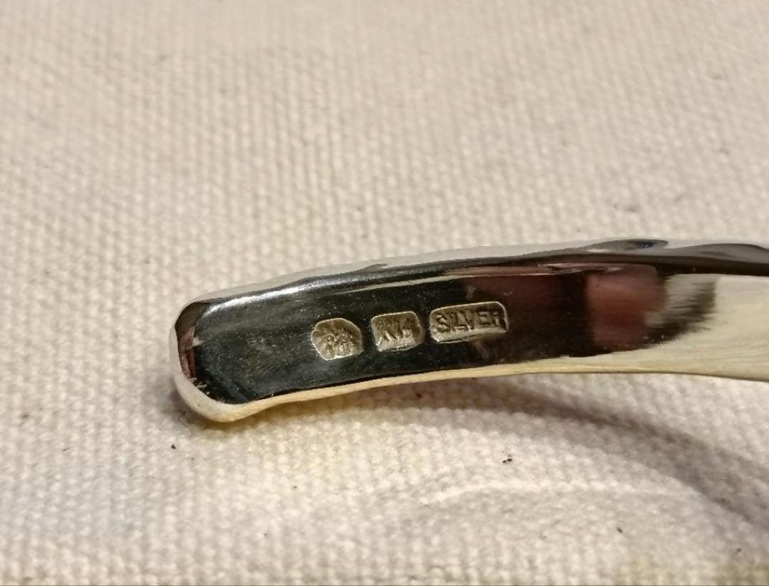 市松 K14 × silver925 スパイラルバングル - メルカリ