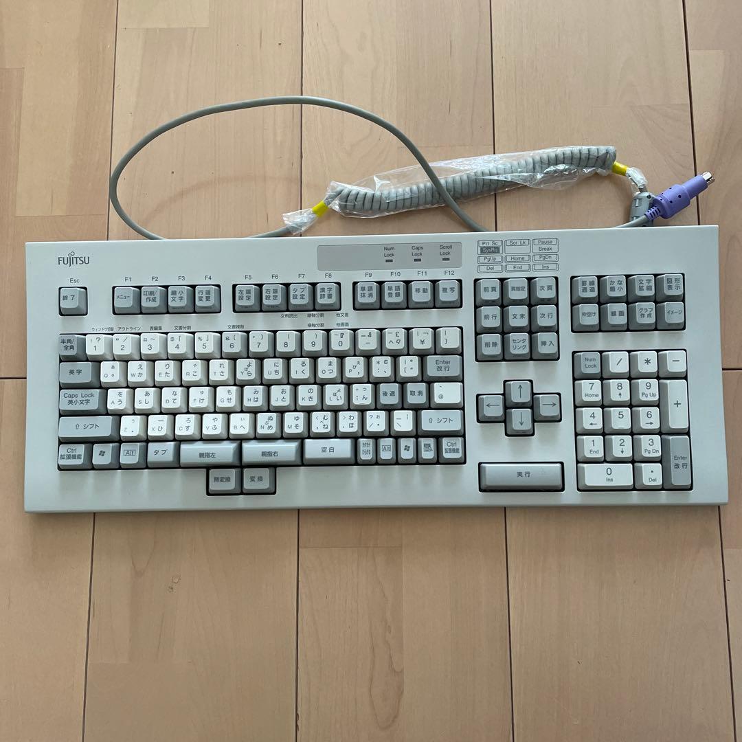 未使用】親指シフトキーボード 富士通 FUJITSU FMV-KB613 - メルカリ