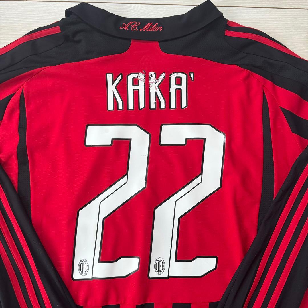 正規品」ACミラン 07/08 長袖ユニフォーム カカ サッカー サイズ XL