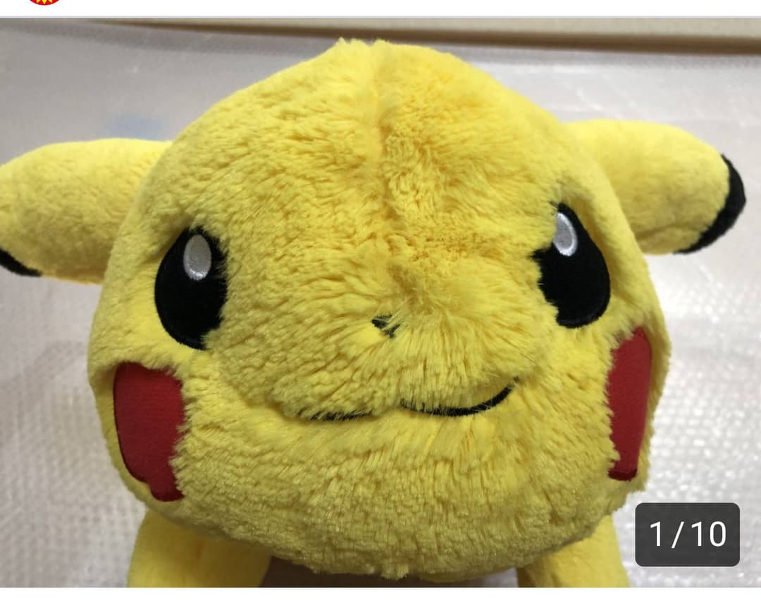 ■ ぬいぐるみ大くったりピカチュウ 激レア！！