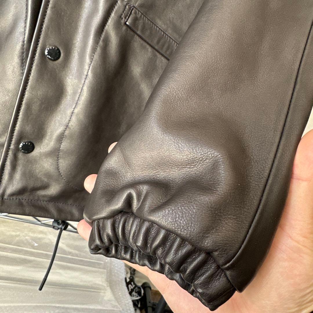 水染カーフレザー コーチジャケット 1.1-1.2mm 無塗装 L - メルカリ