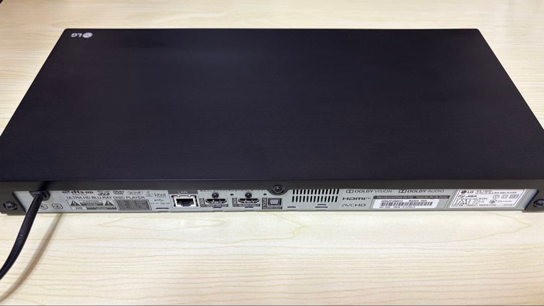 LG 4K Ultra HD ブルーレイプレーヤー UBK90 - メルカリ