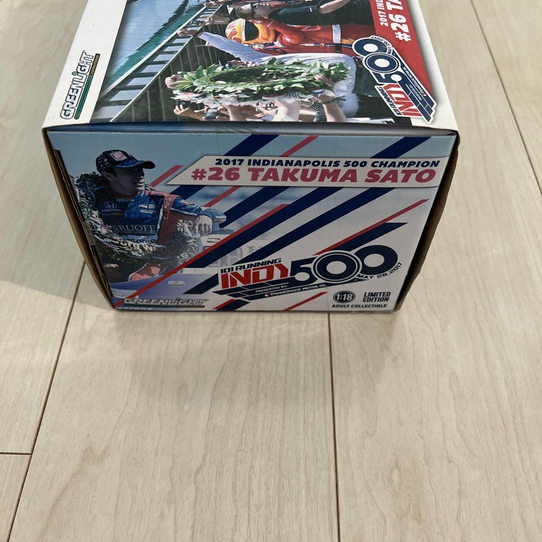 新品 #26 TAKUMA SATO 2017 INDIANAPOLIS 500 - メルカリ