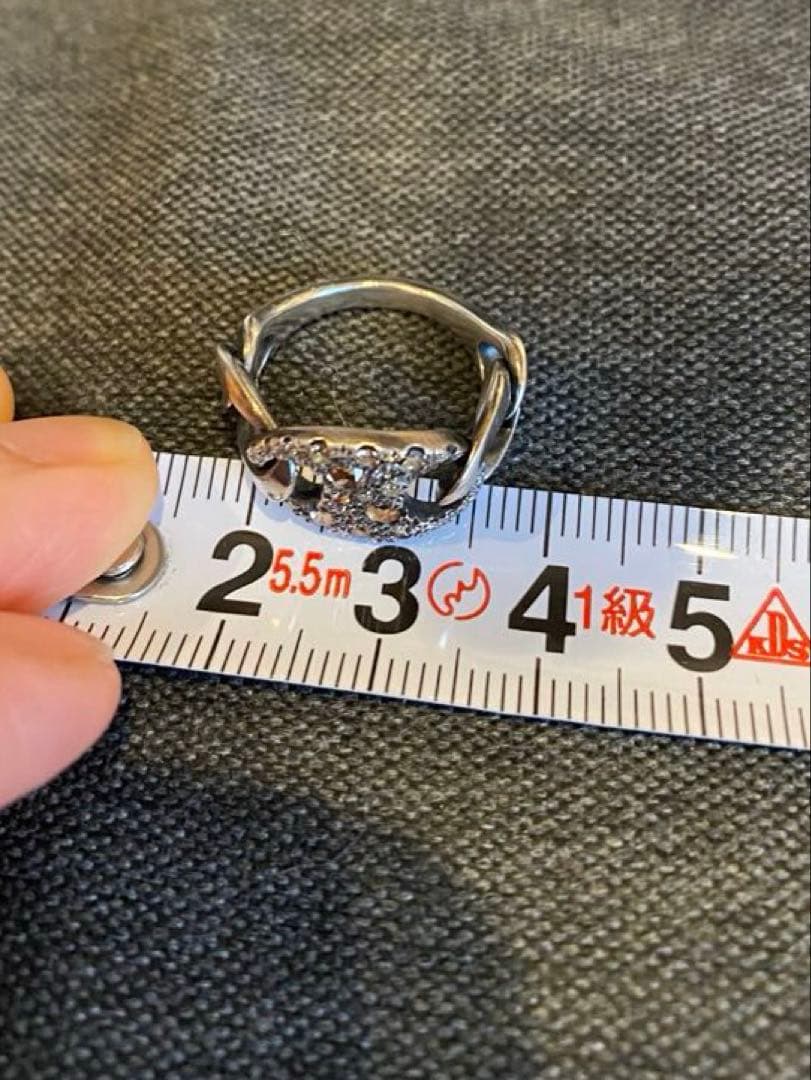 hum】HUMETE PAVE RING (約9号) - メルカリ