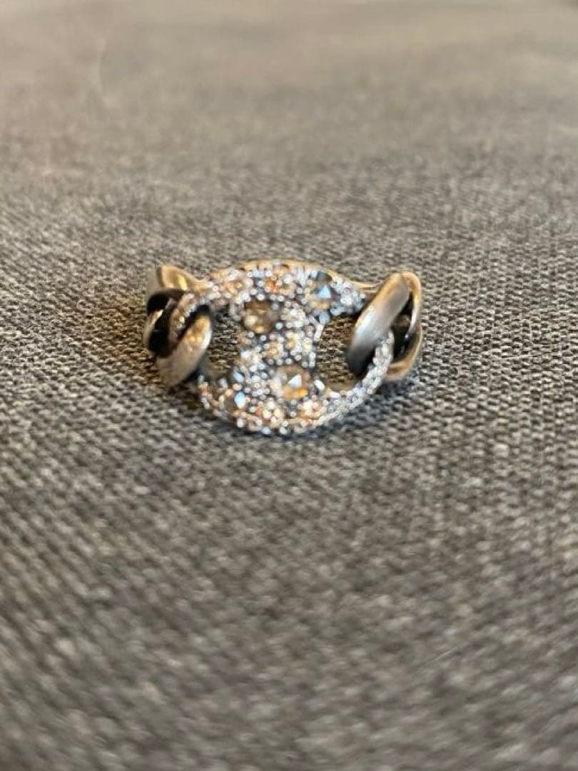 hum】HUMETE PAVE RING (約9号) - メルカリ
