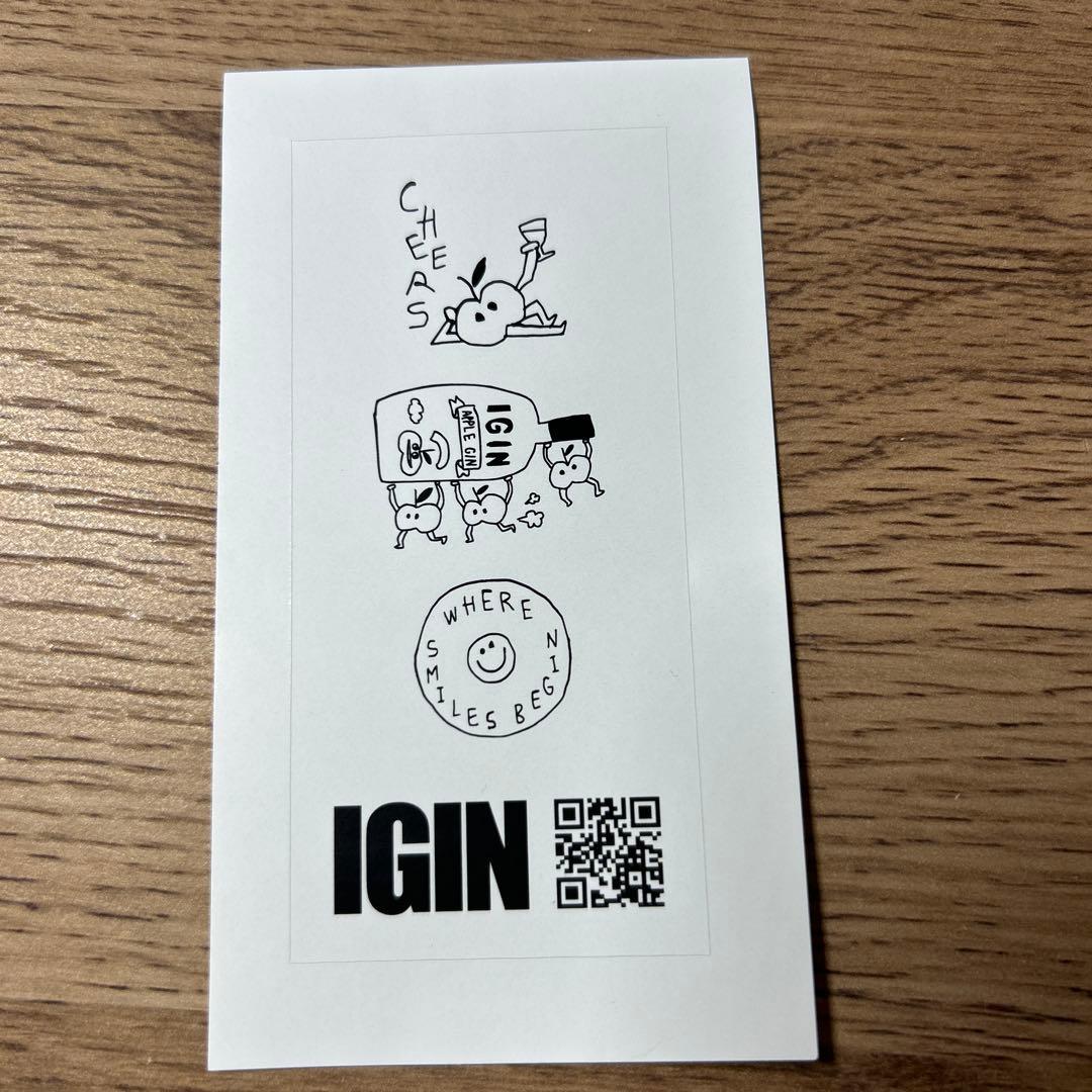 IGIN ステッカー jin ジン BTS - メルカリ