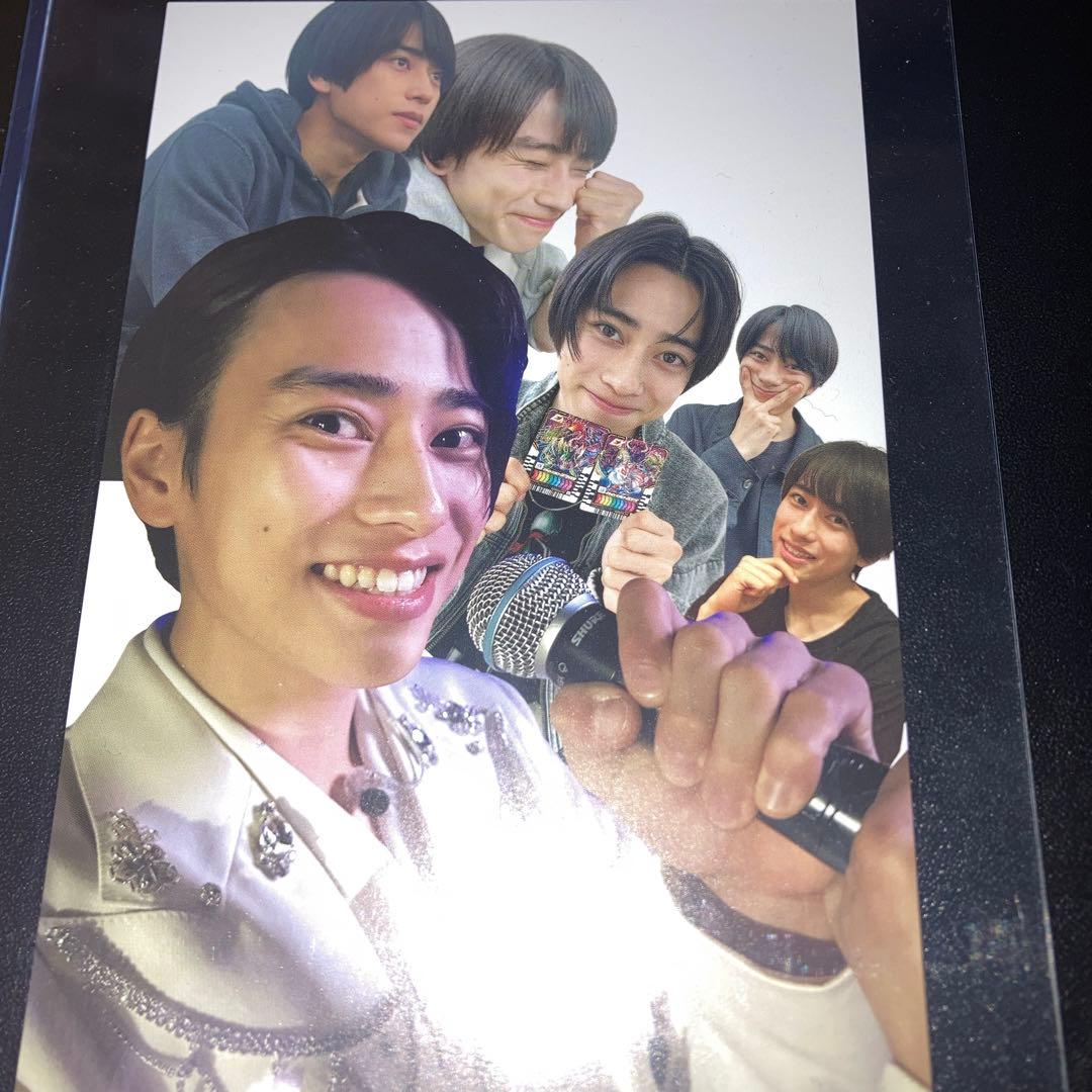 本島純政 写真集特典 ポストカード 4種類 アスマート ワニブックス