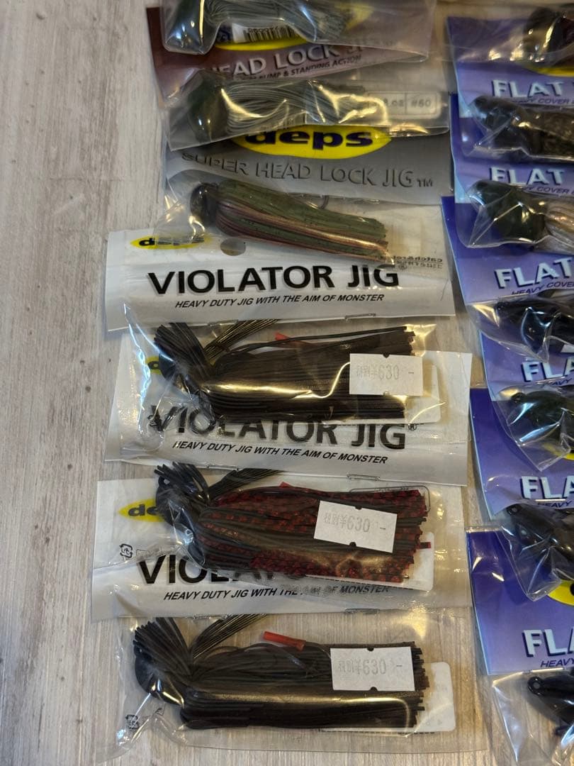 デプス 新品未開封 ラバージグ35個セット ポーチおまけ - メルカリ