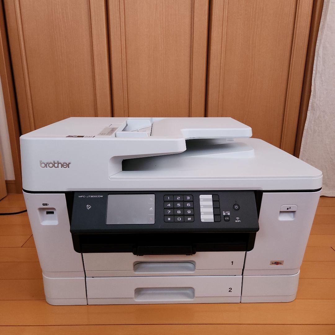 訳アリ A3複合機 brother MFC-J7300CDW 印刷枚数1836枚 - メルカリ