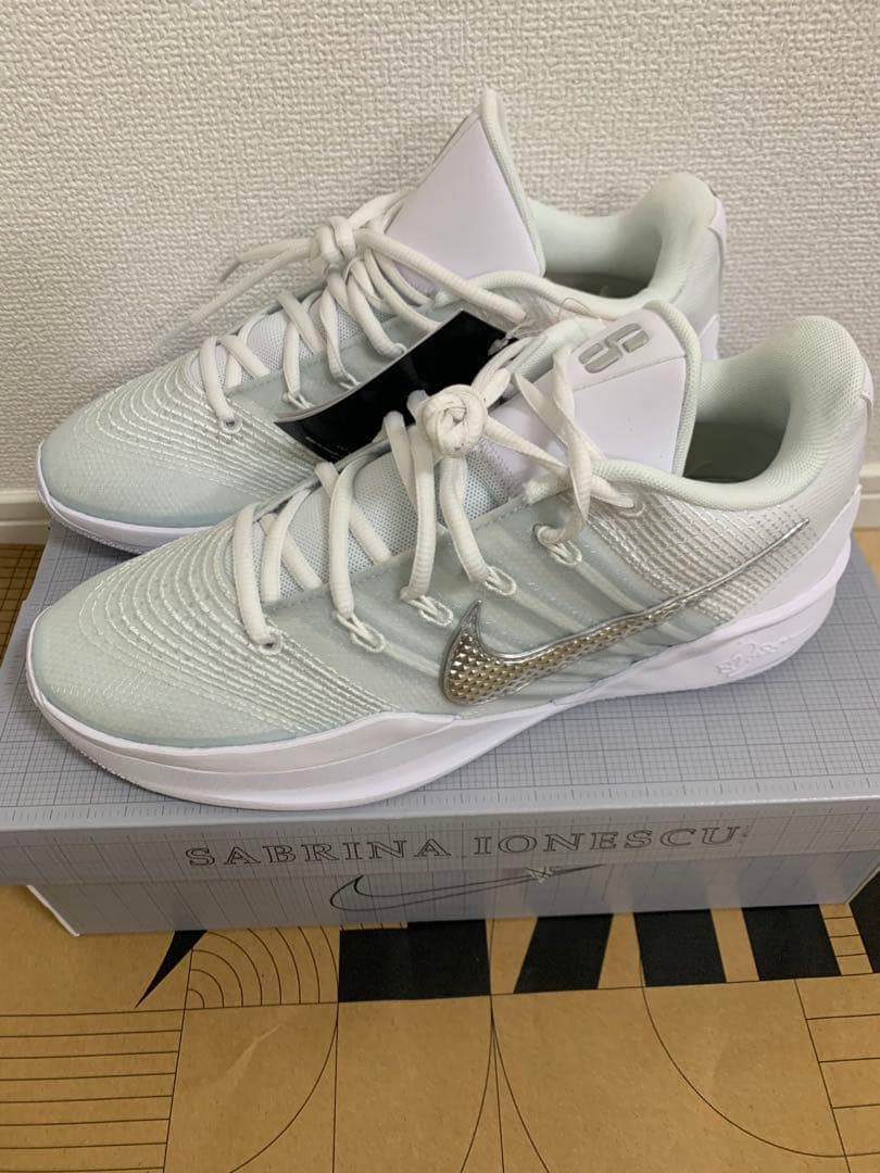 24.5cm ナイキ ウィメンズ サブリナ3 \"ホワイト/ミントフォーム\"