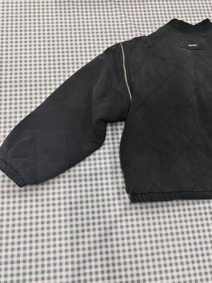 Supreme Zip-Off Bomber Jacket “Black”