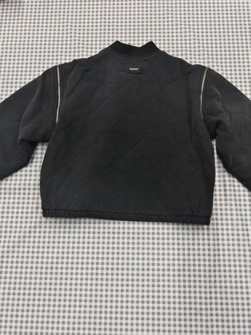 Supreme Zip-Off Bomber Jacket “Black”