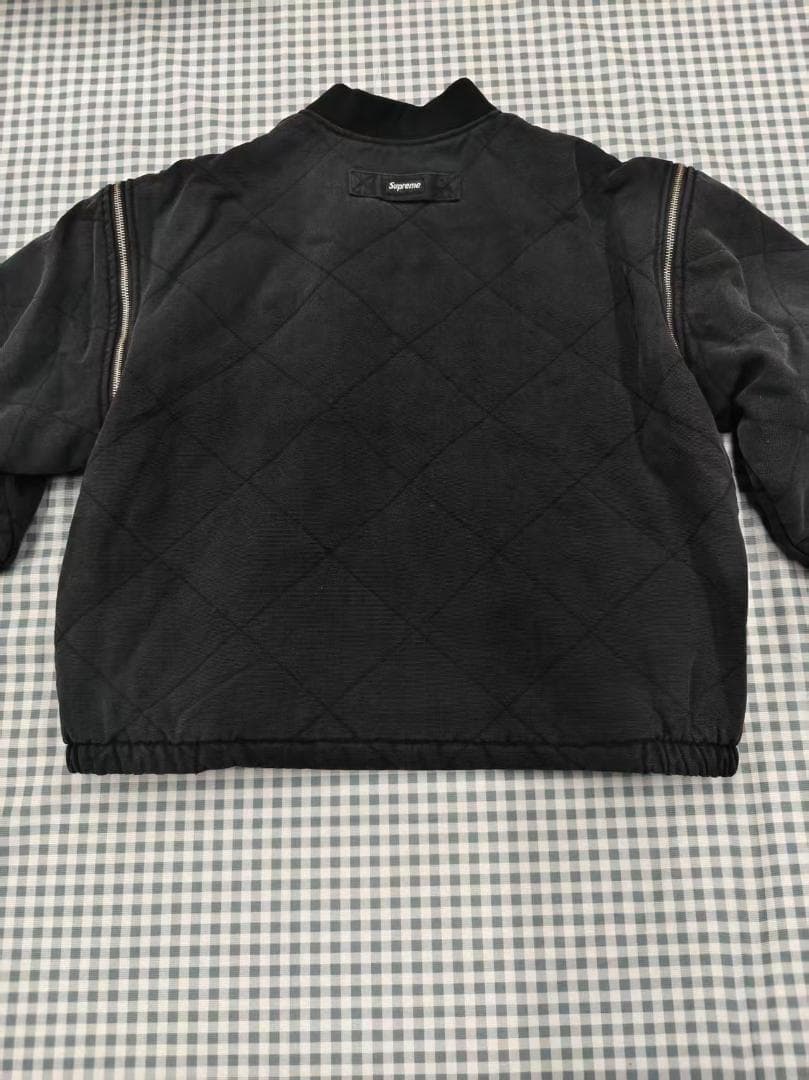 Supreme Zip-Off Bomber Jacket “Black”