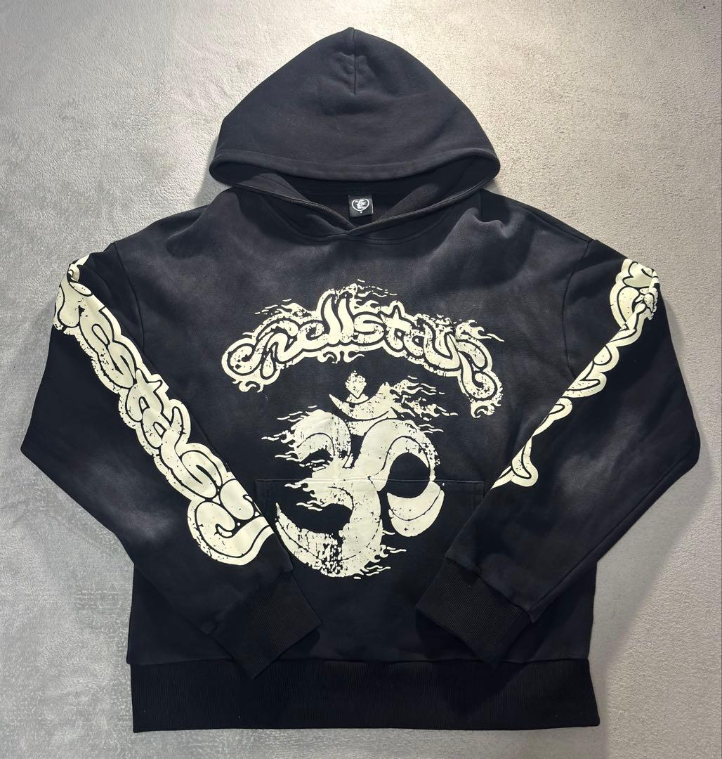 hellstar パーカー黒 S HELLSTAR グラフィック パーカー | ブラック | FARFETCH JP